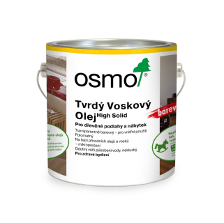 OSMO Tvrdý voskový olej barevný sv. šedá 3067 0,75l